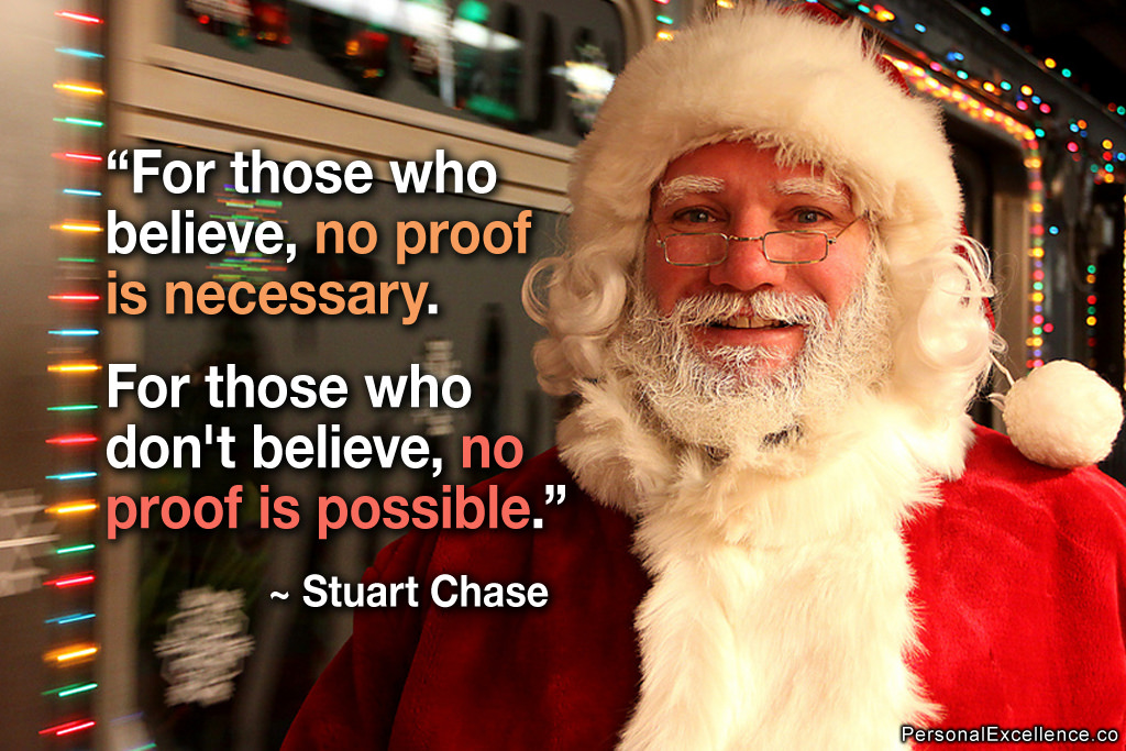 Believe in Santa Claus